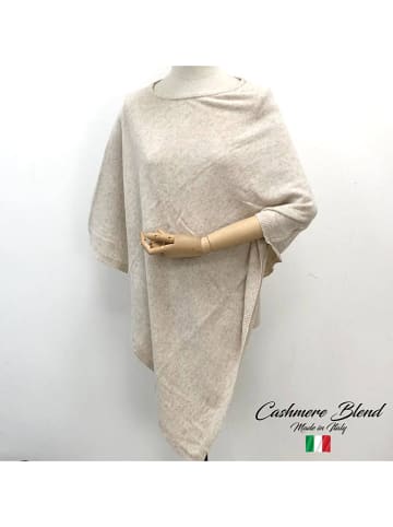 MILANO AMOUR Poncho in Hellgrau