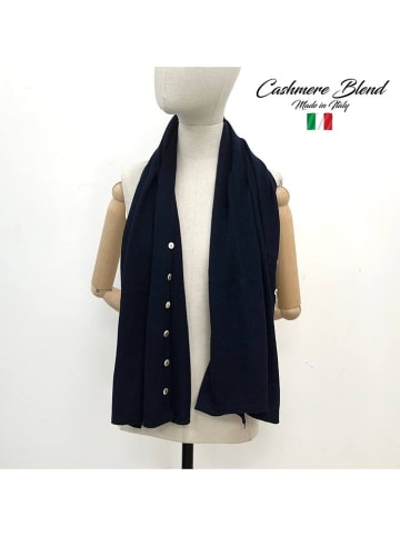 MILANO AMOUR Ponczo w kolorze granatowym