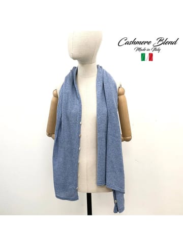 MILANO AMOUR Poncho in Hellblau
