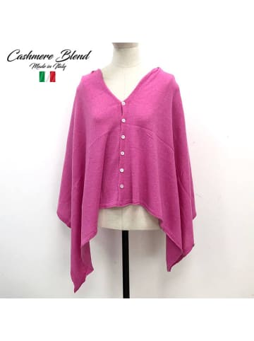 MILANO AMOUR Ponczo w kolorze różowym