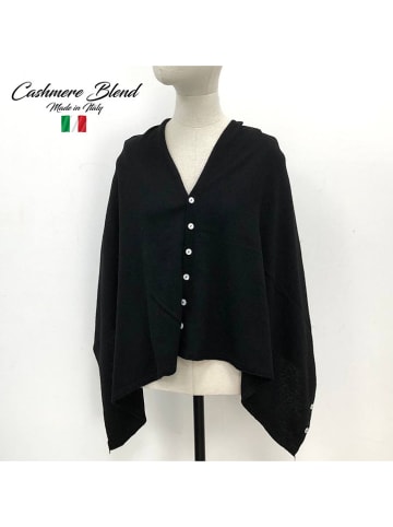 MILANO AMOUR Poncho in Schwarz