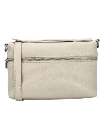 Charm Leder-Umhängetasche in Beige - (B)23 x (H)15 x (T)7 cm