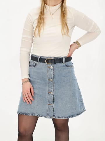 Charm Leren riem zwart