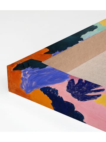 The Wild Hug 2er-Set: Leinwand-Kunstdrucke "Village" - (B)40 x (H)60 cm