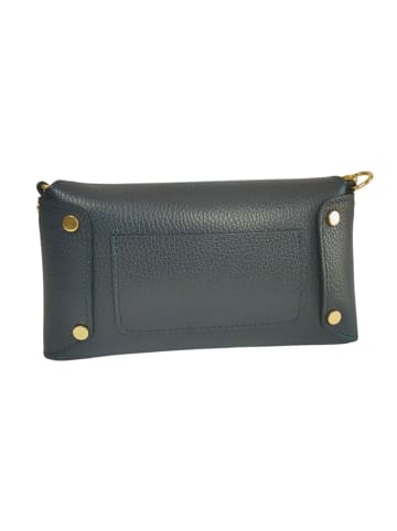 Florence Bags Leder-Umhängetasche in Schwarz - (B)22 x (H)13 x (T)3 cm