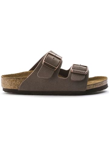 Birkenstock Pantoletten "Arizona" in Braun - Weite N