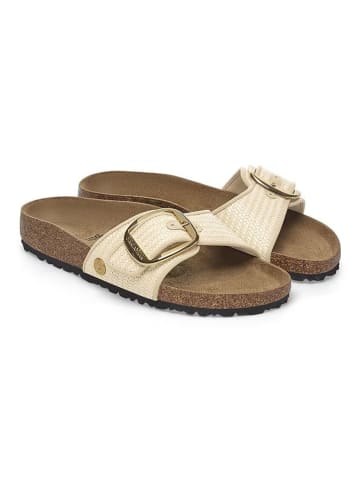 Birkenstock Pantoletten "Madrid" in Beige - Weite N
