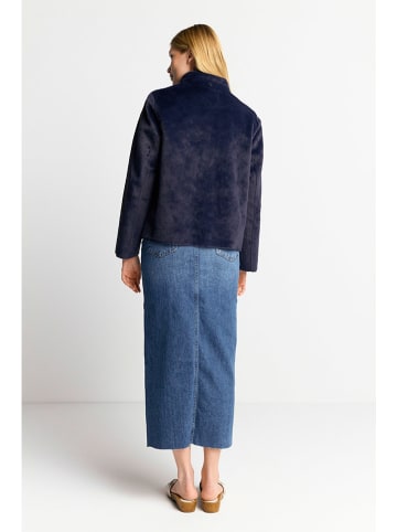 Rich&Royal Fleecejacke in Dunkelblau