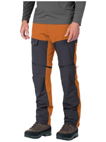 Hannah Functionele afritsbroek "Torg" antraciet/oranje