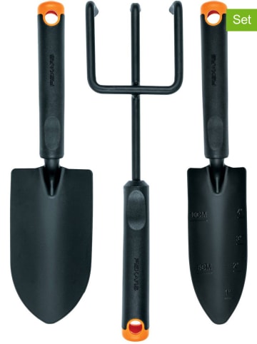 Fiskars 3tlg. Handgeräte-Set "Ergo" in Grün