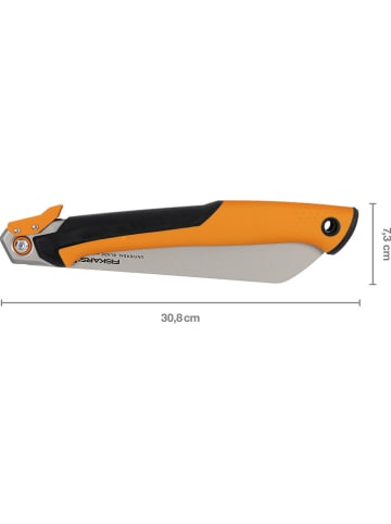 Fiskars Składana piła ręczna w kolorze pomarańczowo-czarnym