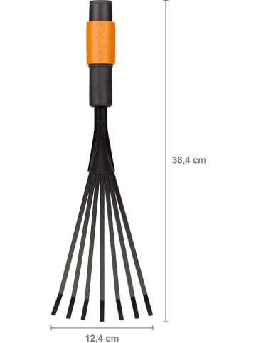Fiskars Grabki "QuikFit" w kolorze czarno-pomarańczowym