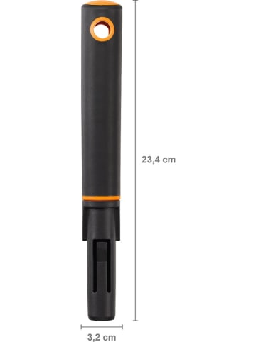 Fiskars Trzonek ogrodowy "QuikFit" w kolorze czarnym