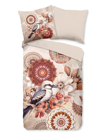 Hip Flanell-Bettwäsche-Set "Luigio" in Beige