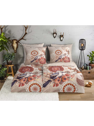 Hip Flanell-Bettwäsche-Set "Luigio" in Beige