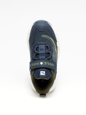 Bull Boys Sneakers "Spinosauro" in Dunkelblau/ Khaki