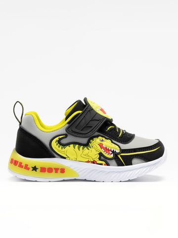 Bull Boys Sneakers "Velociraptor" zwart/geel