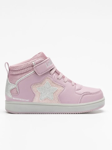 Lelli Kelly Sneakersy "Rosa" w kolorze srebrno-jasnoróżowym