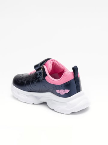 Lelli Kelly Sneakersy "Marielle" w kolorze granatowo-jasnoróżowym