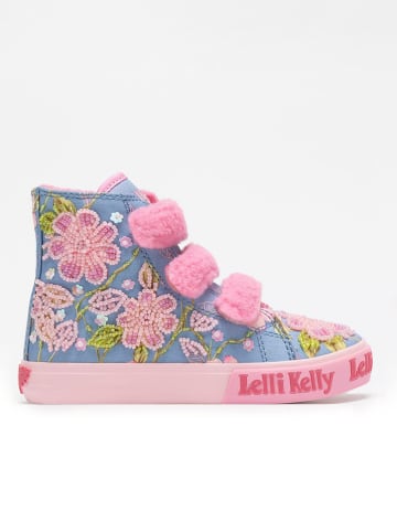 Lelli Kelly Sneakersy "Brooke 2" w kolorze jasnoróżowo-błękitnym