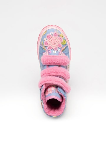 Lelli Kelly Sneakersy "Brooke 2" w kolorze jasnoróżowo-błękitnym