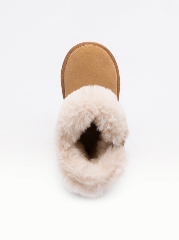 Lelli Kelly Leder-Winterboots "Zoey" in Hellbraun