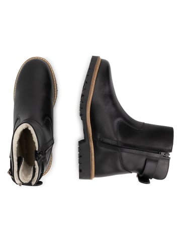 TRAVELIN' Leder-Boots "Tingvoll" in Schwarz