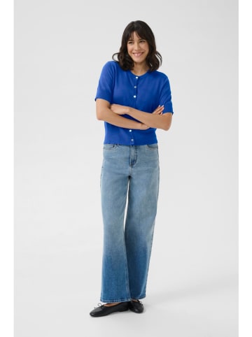 Kaffe Cardigan in Blau