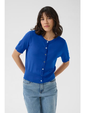 Kaffe Cardigan in Blau