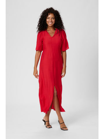 Kaffe Kleid in Rot