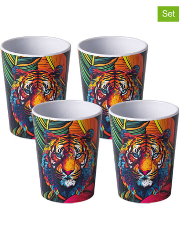 AWAVE 4er-Set: Shotbecher in Bunt - 40 ml