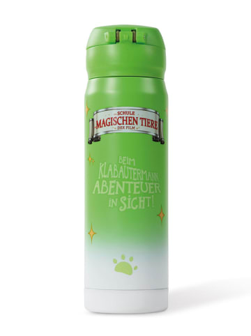 AWAVE Isolierflasche ''Die Schule der Magischen Tiere'' in Grün - 380 ml