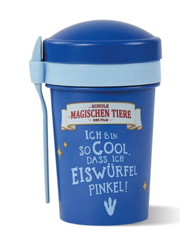 AWAVE Müslibecher ''Die Schule der Magischen Tiere'' in Blau - 540 ml