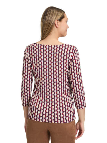 Betty Barclay Longsleeve in Rot/ Cream