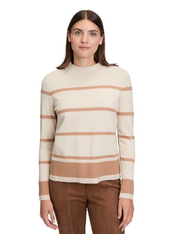 Betty Barclay Pullover in Creme/ Camel