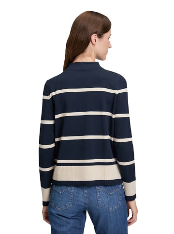Betty Barclay Trui donkerblauw/crème