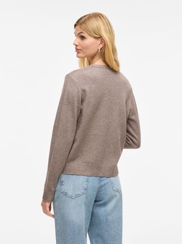 Vila Cardigan "Viril" in Taupe
