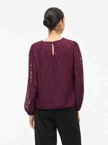 Vila Blouse "Vimika" bordeaux