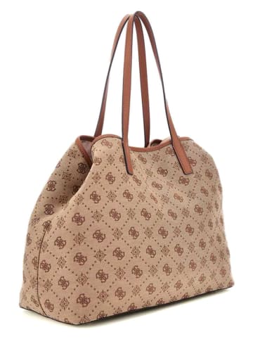 Guess Torebka w kolorze beżowo-jasnobrązowym - 40 x 33 x 20 cm
