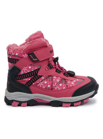SAM73 Winterstiefel "Synneva" in Pink/ Schwarz
