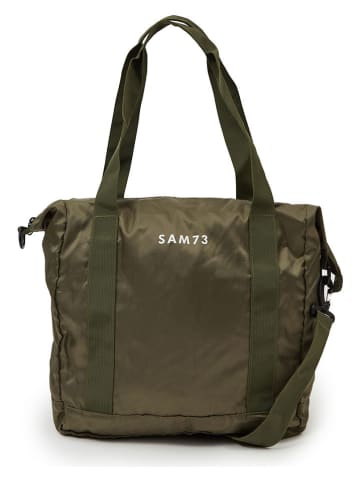 SAM73 Shopper "Ulenfe" in Khaki - (L)40 x (B)45 cm