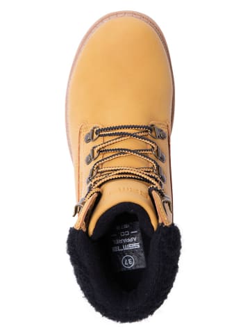 SAM73 Winterboots "Lois" in Gelb/ Schwarz