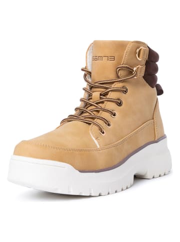SAM73 Winterboots "Sinead" in Beige/ Braun
