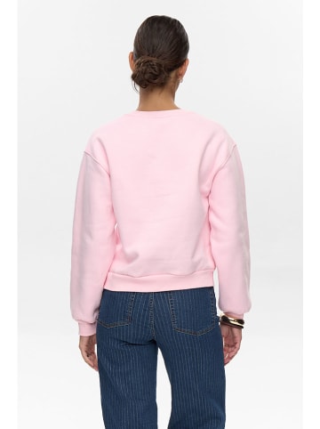 NÜMPH Sweatshirt "Tyra" in Rosa