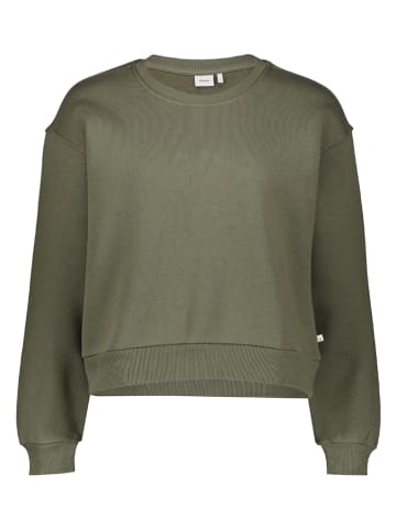 NÜMPH Sweatshirt "Nytyra" in Khaki