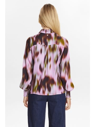 NÜMPH Blouse "Lilith" lichtroze/bordeaux