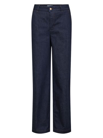 NÜMPH Spijkerbroek "Amber" - comfort fit - donkerblauw