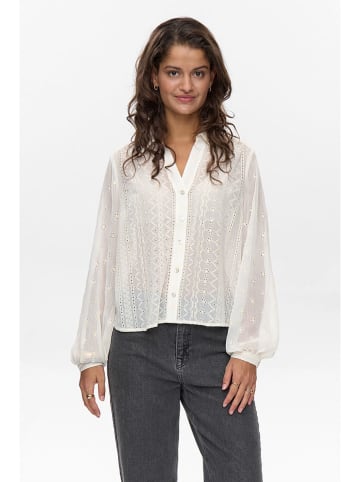NÜMPH Blouse "Laure" wit
