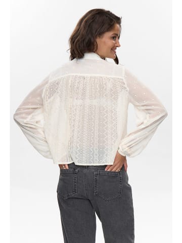 NÜMPH Blouse "Laure" wit