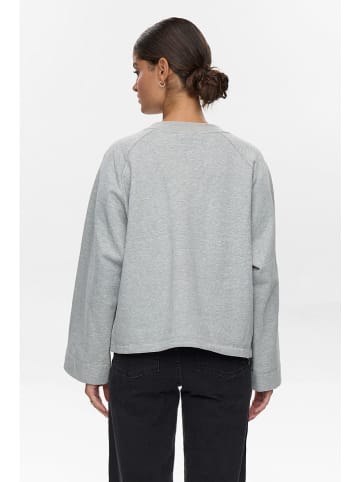 NÜMPH Sweatshirt "Zhelly" in Grau